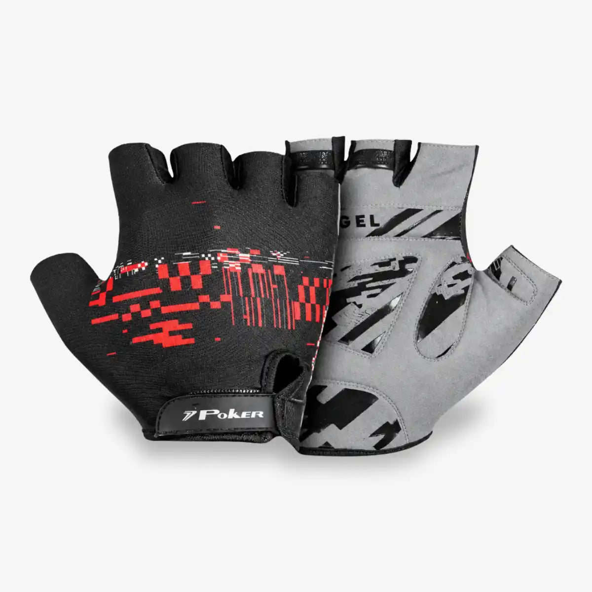 Luva_Bike_Poker_Antishock_Energy_Dedo_Curto_Vermelho