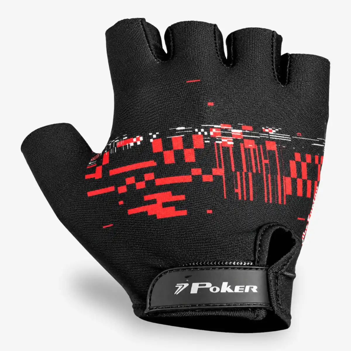 Luva_Bike_Poker_Antishock_Energy_Dedo_Curto_Vermelho