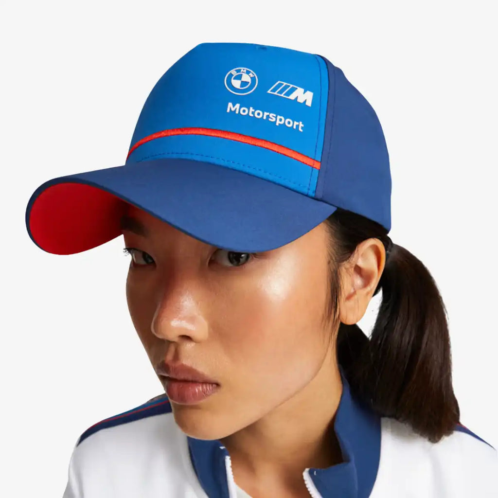Boné_Casual_Puma_Bmw_Mms_Aba_Curva_Azul
