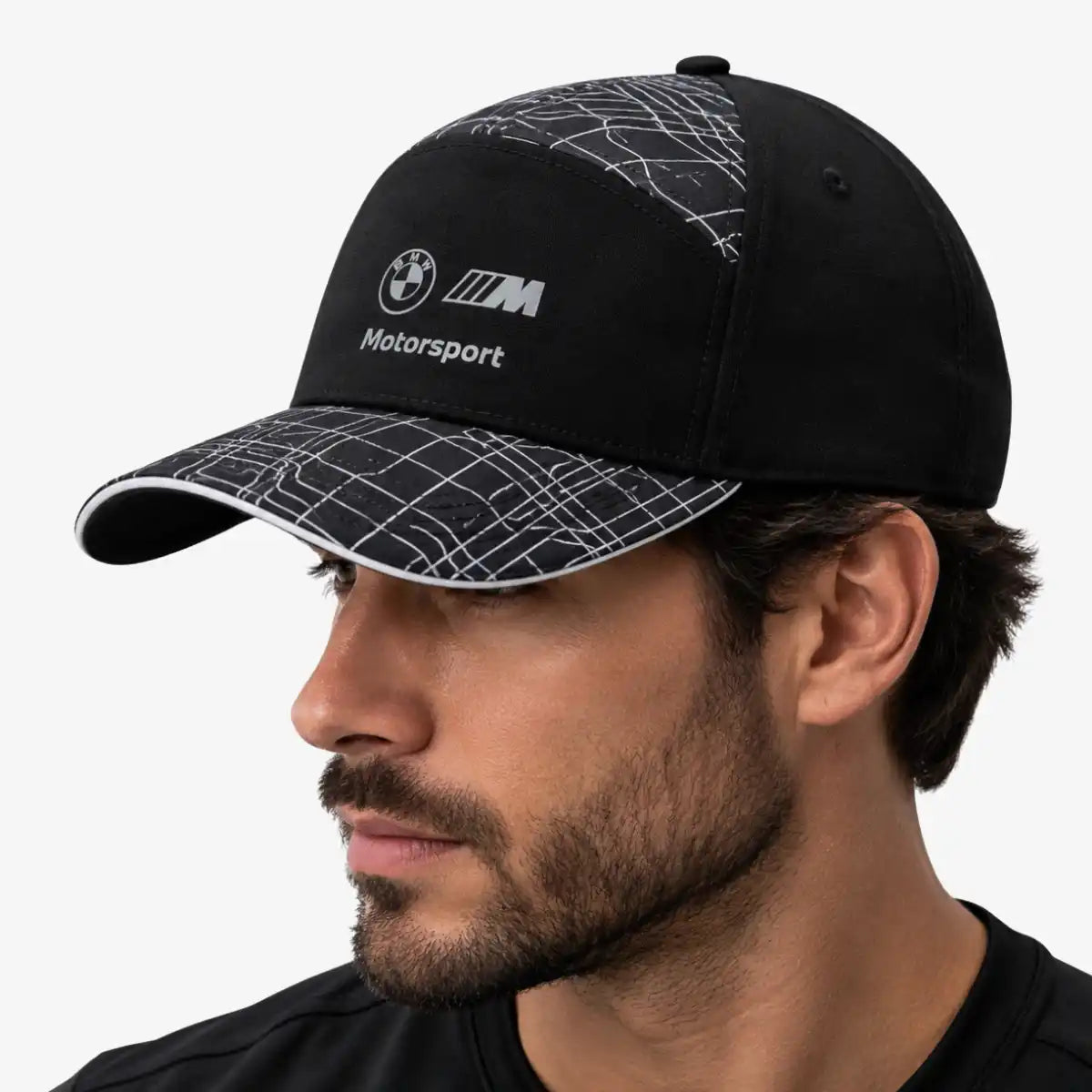 Boné_Casual_Puma_Bmw_Mms_Aba_Curva_Camuflado