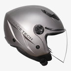 Capacete_Race_Tech_Aberto_Play_Monocolor_Fosco_Titânio
