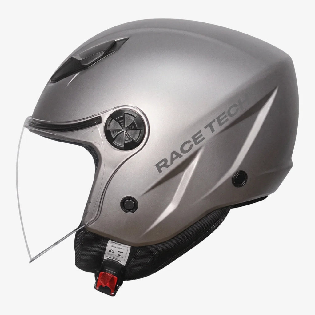 Capacete_Race_Tech_Aberto_Play_Monocolor_Fosco_Titânio