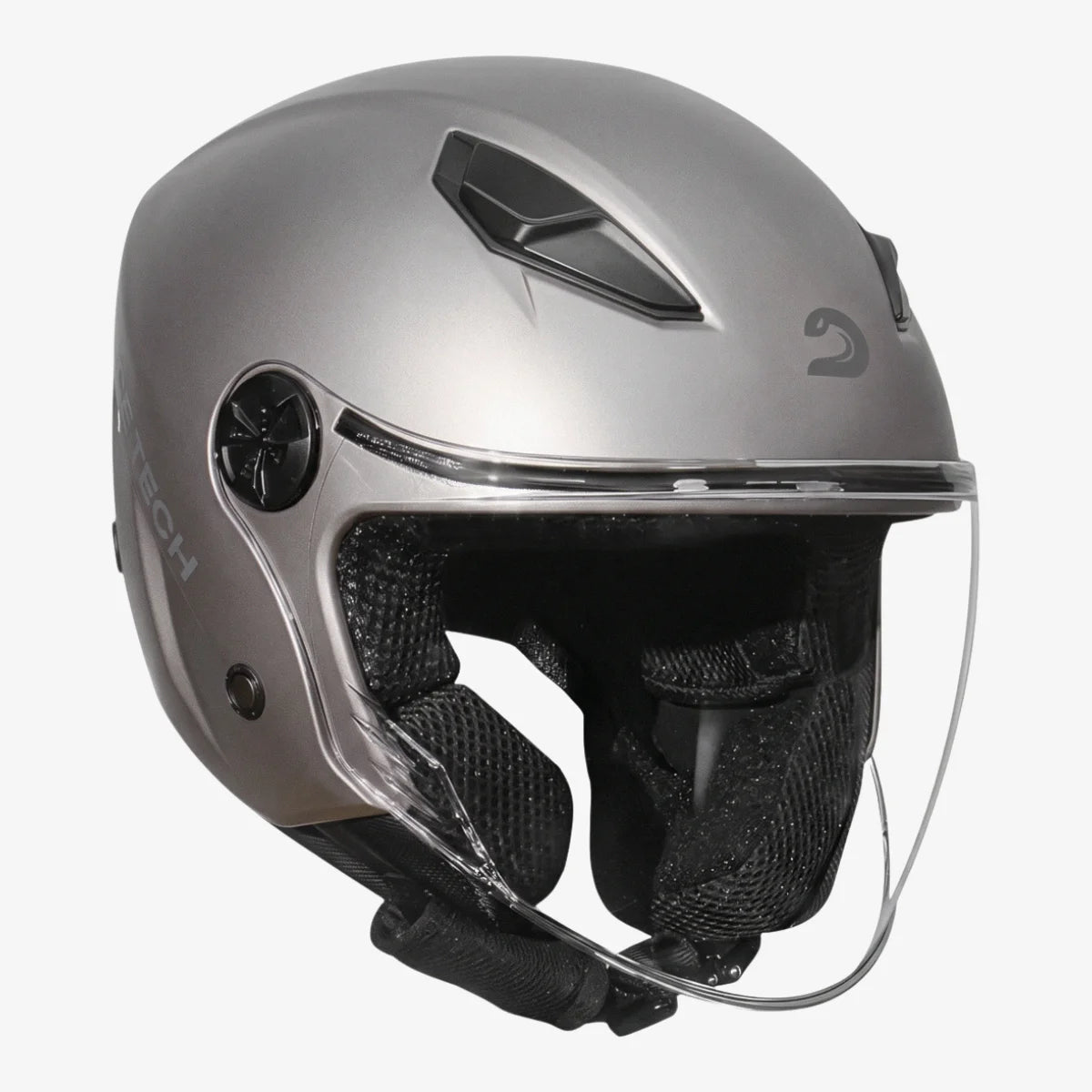 Capacete_Race_Tech_Aberto_Play_Monocolor_Fosco_Titânio