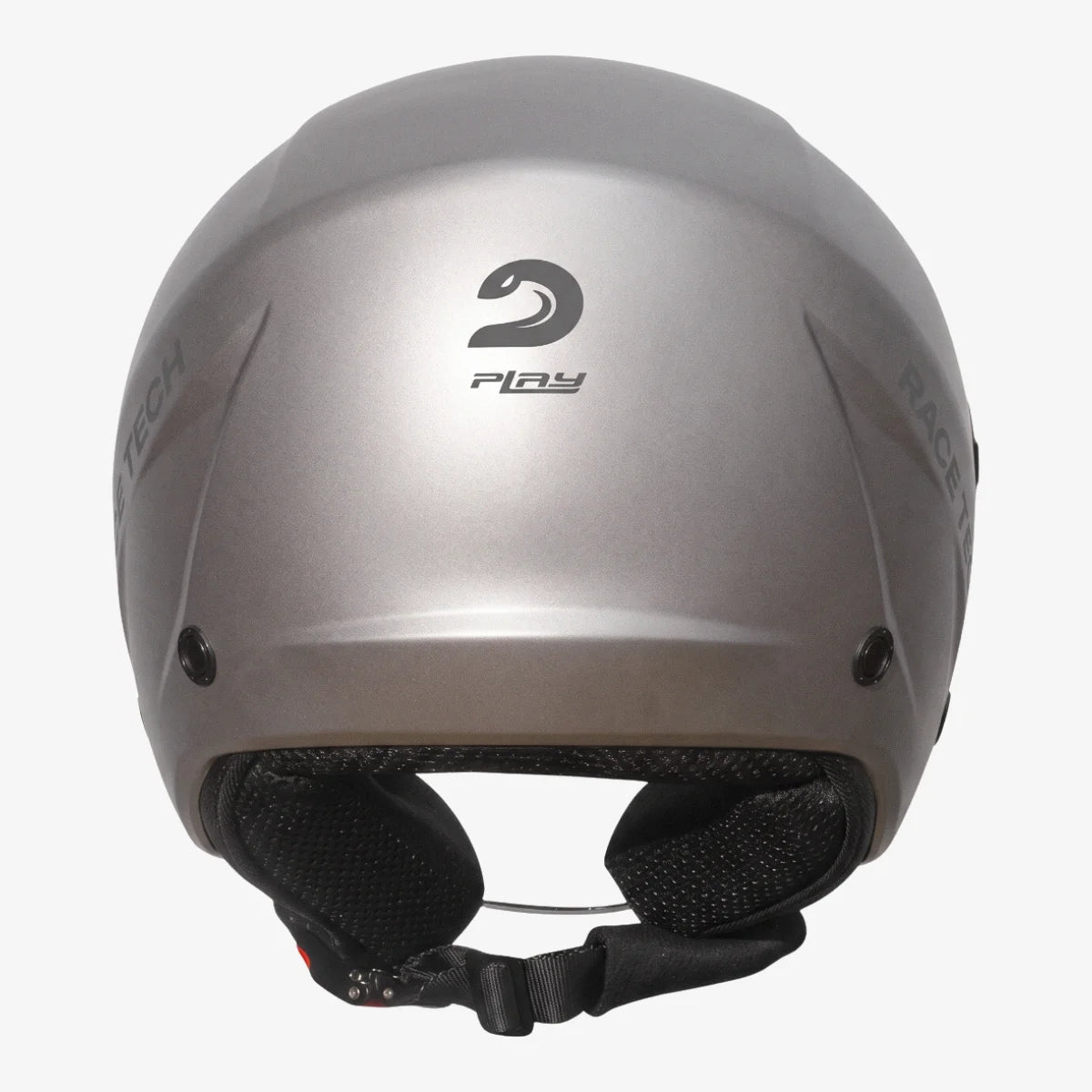 Capacete_Race_Tech_Aberto_Play_Monocolor_Fosco_Titânio