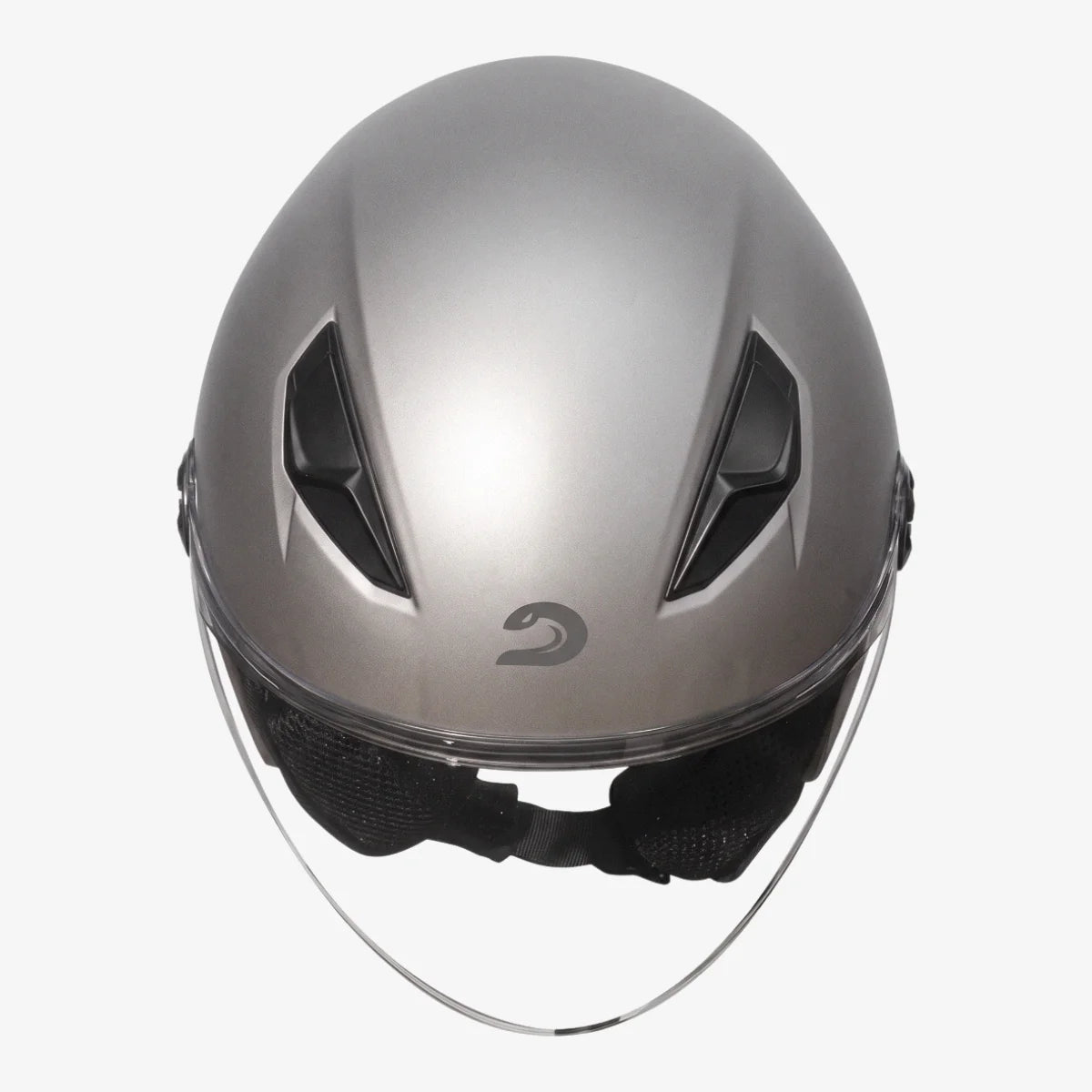 Capacete_Race_Tech_Aberto_Play_Monocolor_Fosco_Titânio