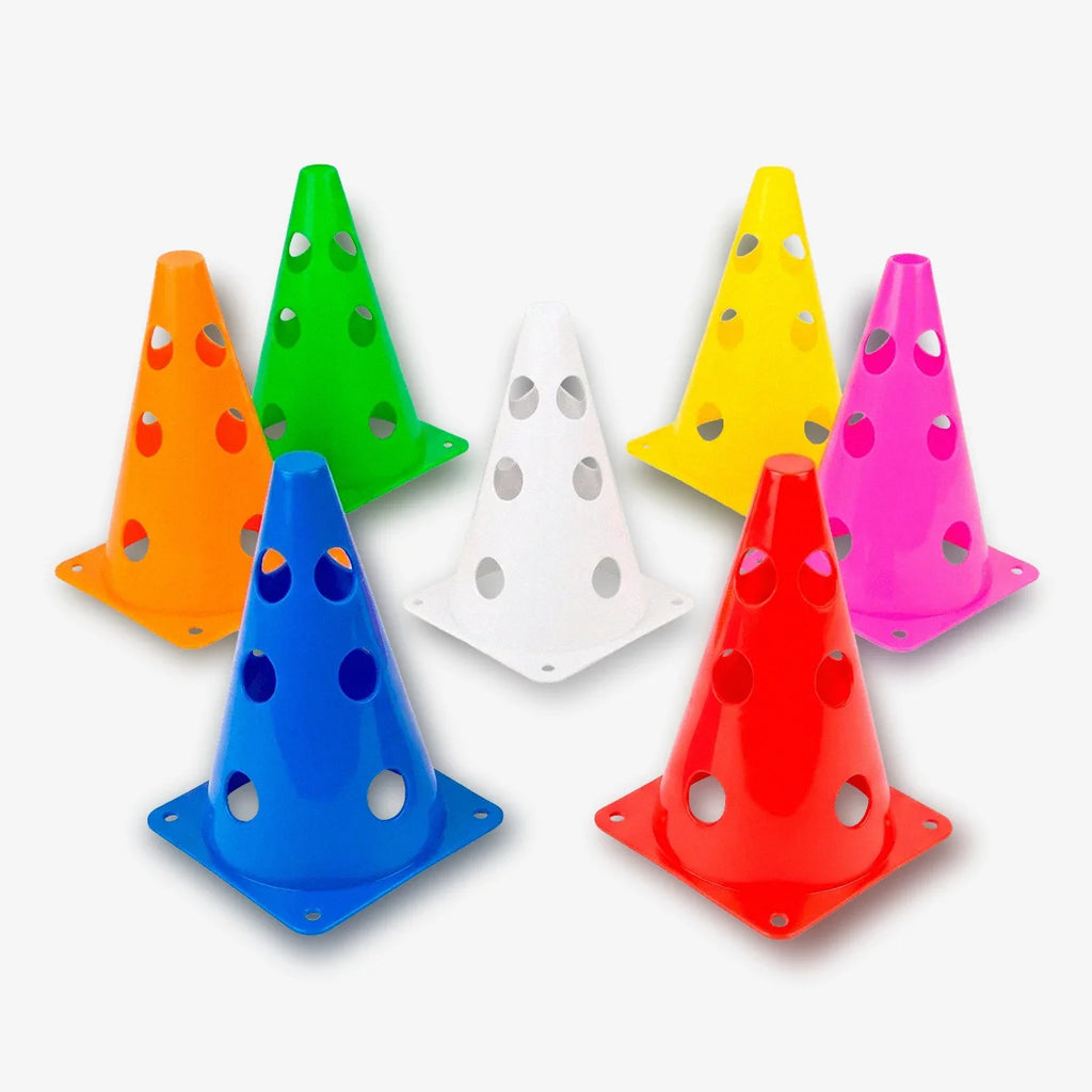 Cone_De_Marcação_Poker_Para_Treinamento_12_Furos_Vermelho