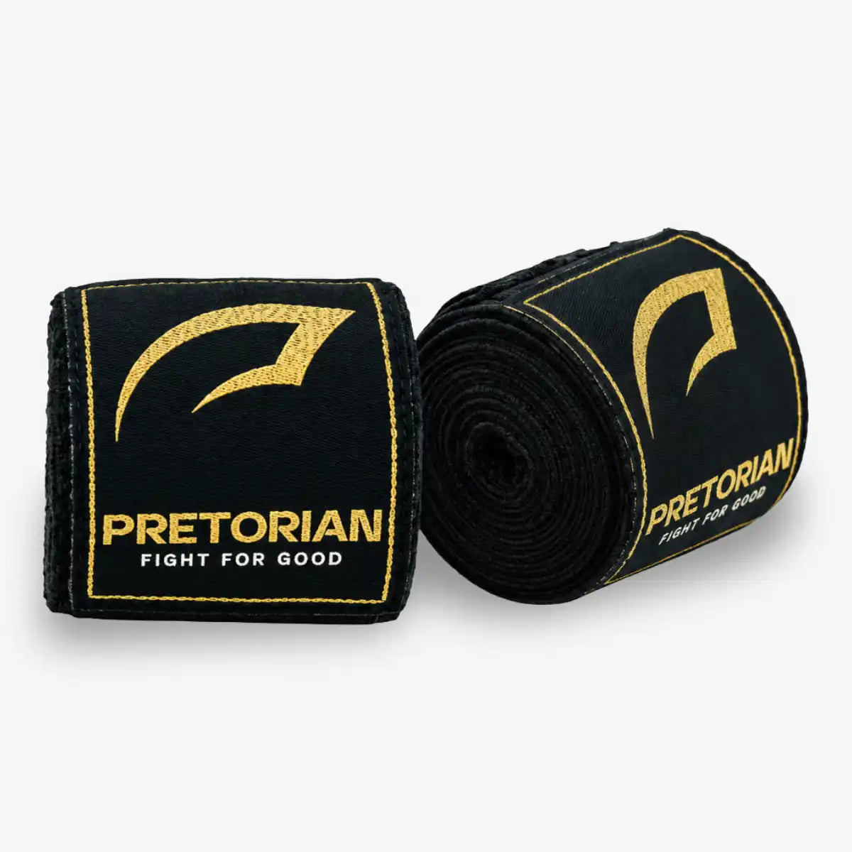 Kit Luva de Boxe e Muay Thai Pretorian Strike Dourada