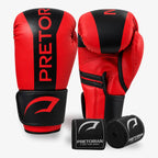 Kit_Luva_de_Boxe_e_Muay_Thai_Pretorian_Strike_Vermelha