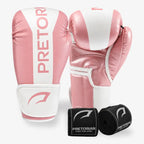 Kit_Luva_de_Boxe_e_Muay_Thai_Pretorian_Feminina_Strike_Rosa
