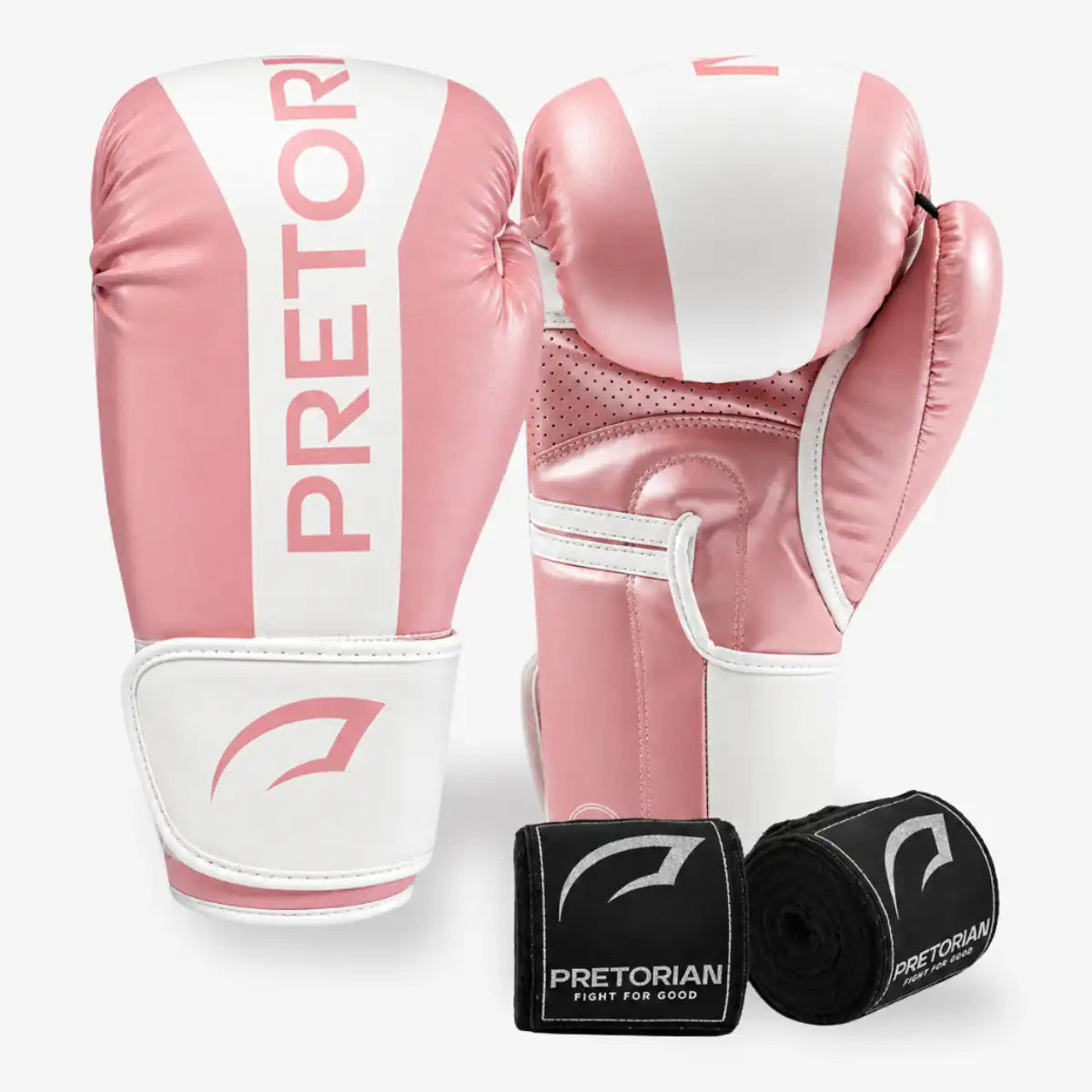Kit_Luva_de_Boxe_e_Muay_Thai_Pretorian_Feminina_Strike_Rosa