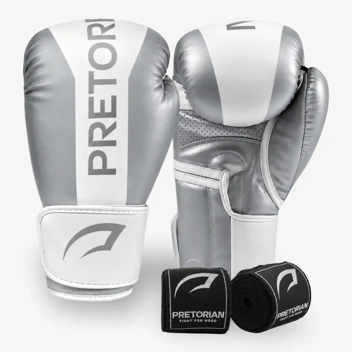 Kit_Luva_de_Boxe_e_Muay_Thai_Pretorian_Strike_Prata