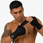 Kit_Luva_de_Boxe_e_Muay_Thai_Naja_Black_Line_Vermelha