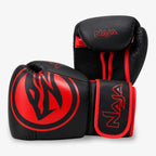 Kit_Luva_de_Boxe_e_Muay_Thai_Naja_Viper_Preto/Vermelho