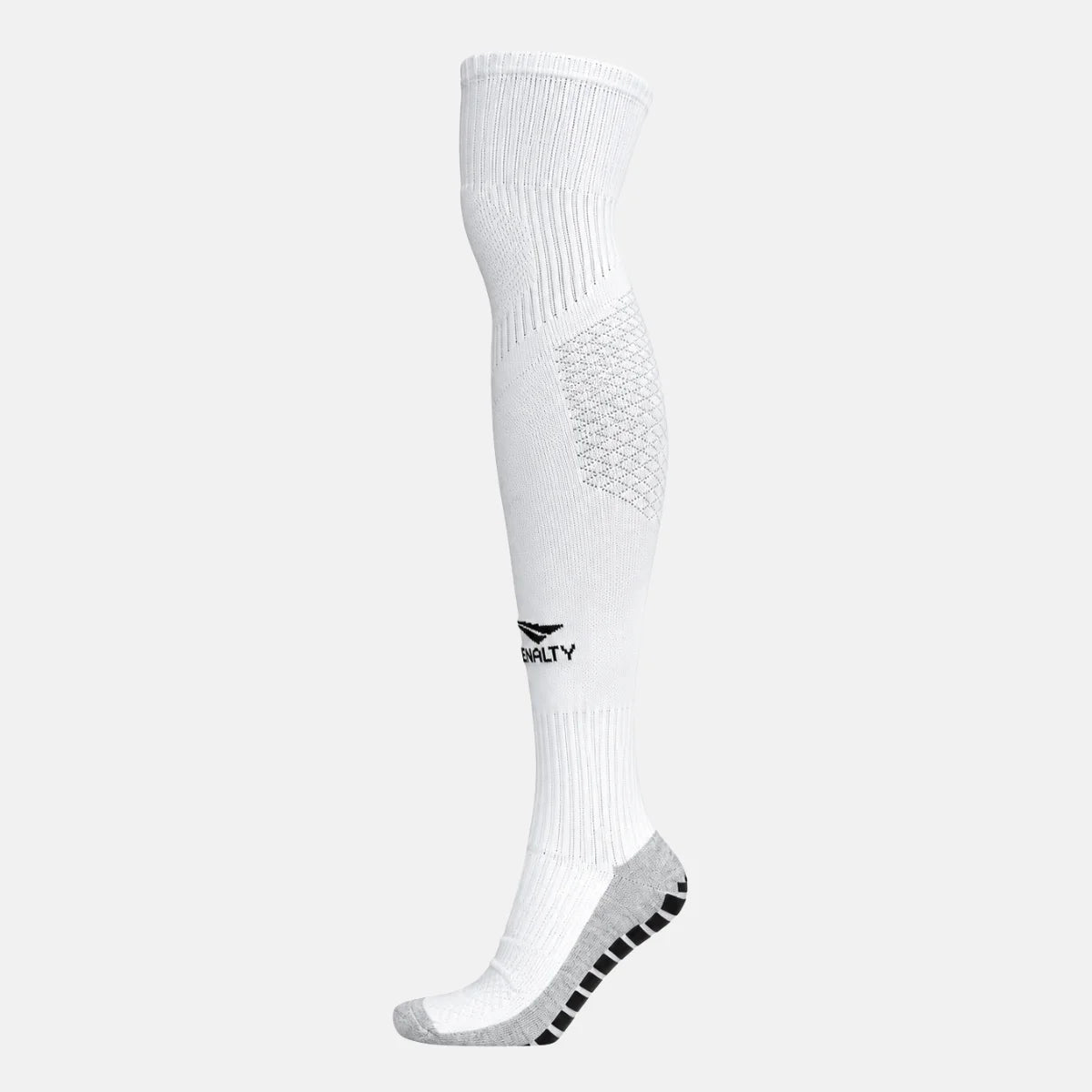 Meião_De_Futebol_Penalty_Grip_Max_Branco