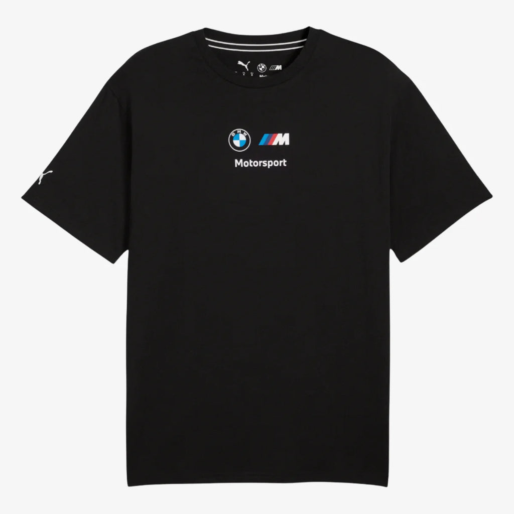 Camiseta_Casual_Puma_Masculina_BMW_MMS_ESS+_Logo_Tee_II_Preta