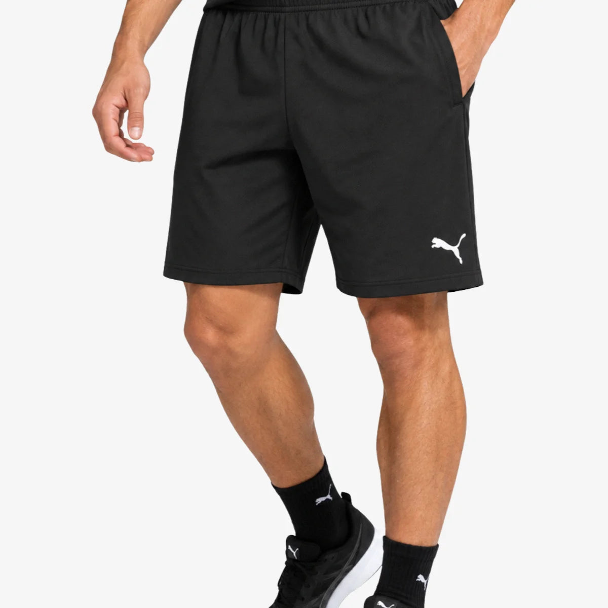 Shorts_Puma_Masculino_Teamrise_Preto