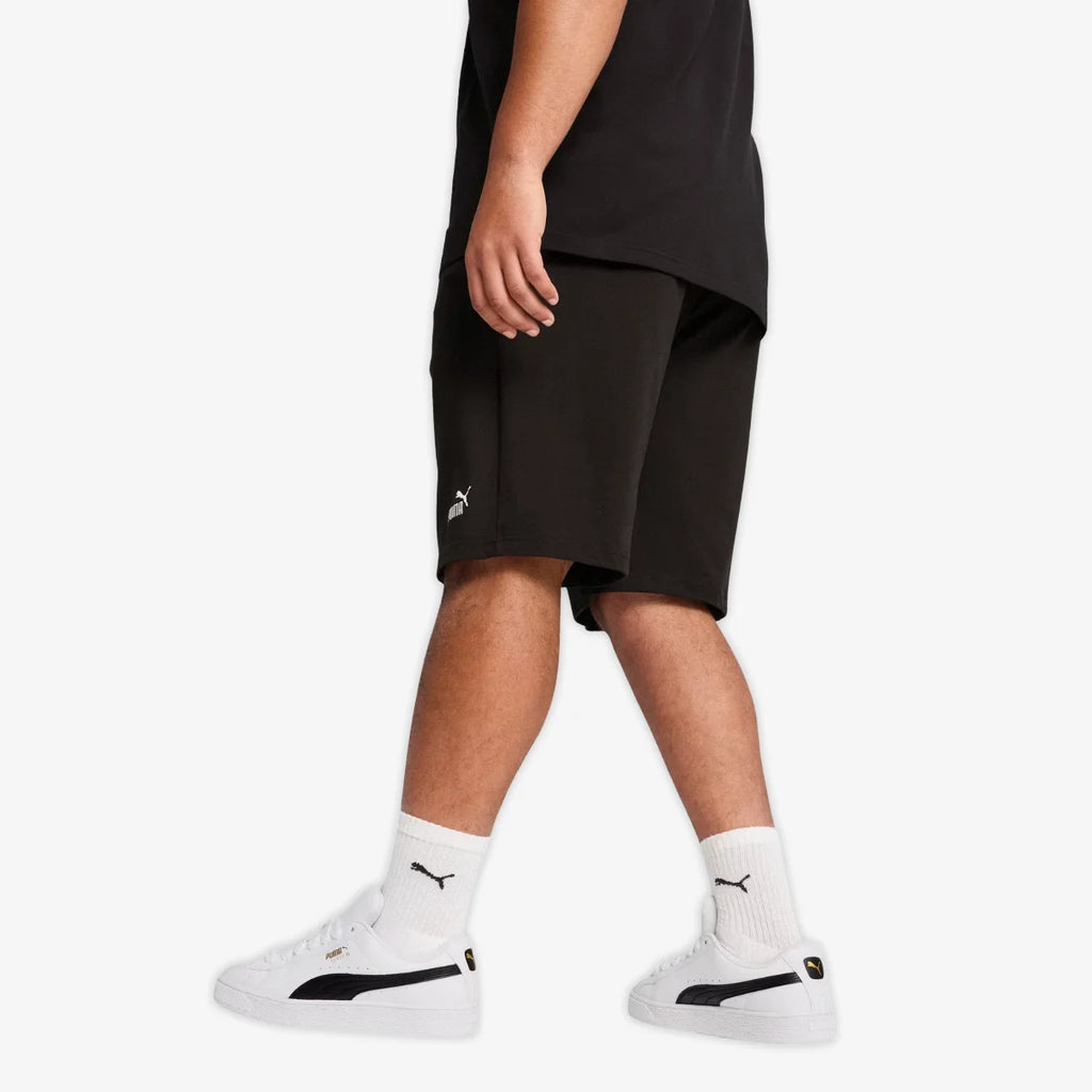 Bermuda_Casual_Puma_Masculina_Essentials_No.1_Logo_Jersey_Preta