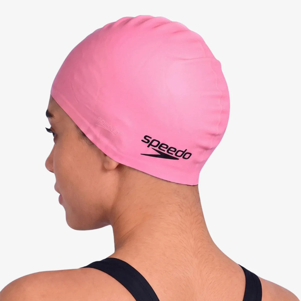 Touca_Para_Natação_Speedo_Silicone_Lisa_Rosa