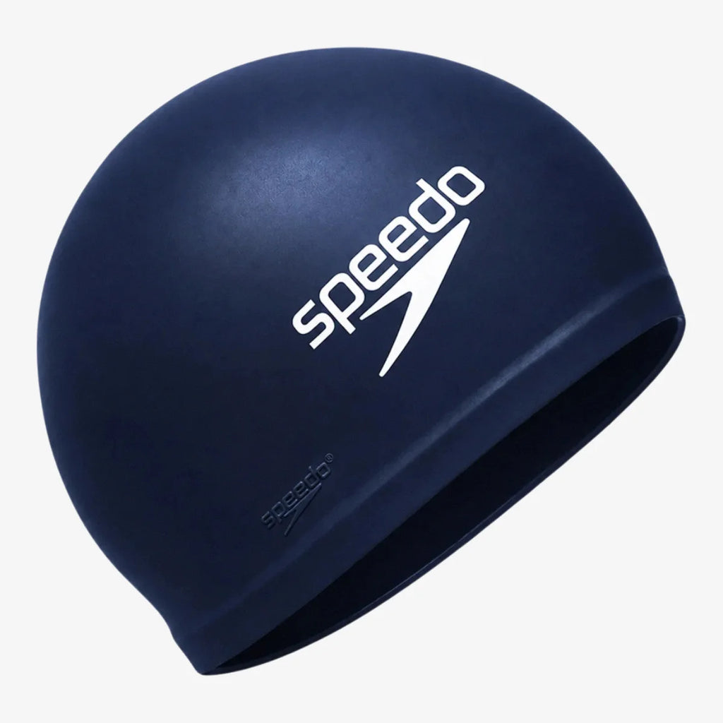 Touca_Para_Natação_Speedo_Silicone_Lisa_Azul