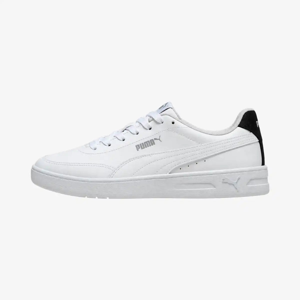 Tênis_Casual_Puma_Court_Classic_Clean_Branco