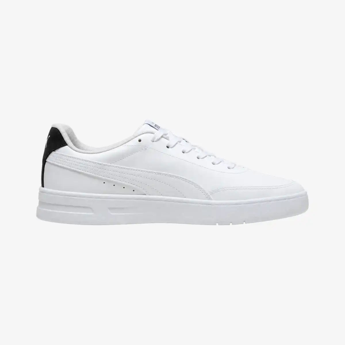 Tênis_Casual_Puma_Court_Classic_Clean_Branco
