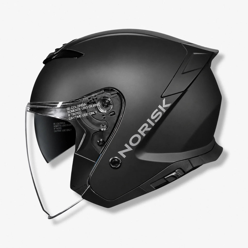 Capacete_Norisk_Aberto_City_Monocolor_Fosco_Preto