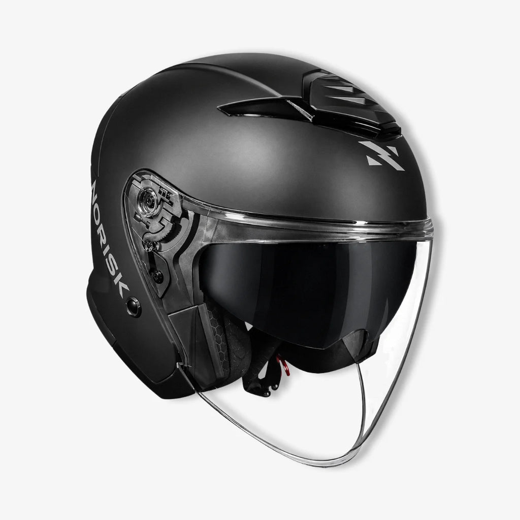 Capacete_Norisk_Aberto_City_Monocolor_Fosco_Preto