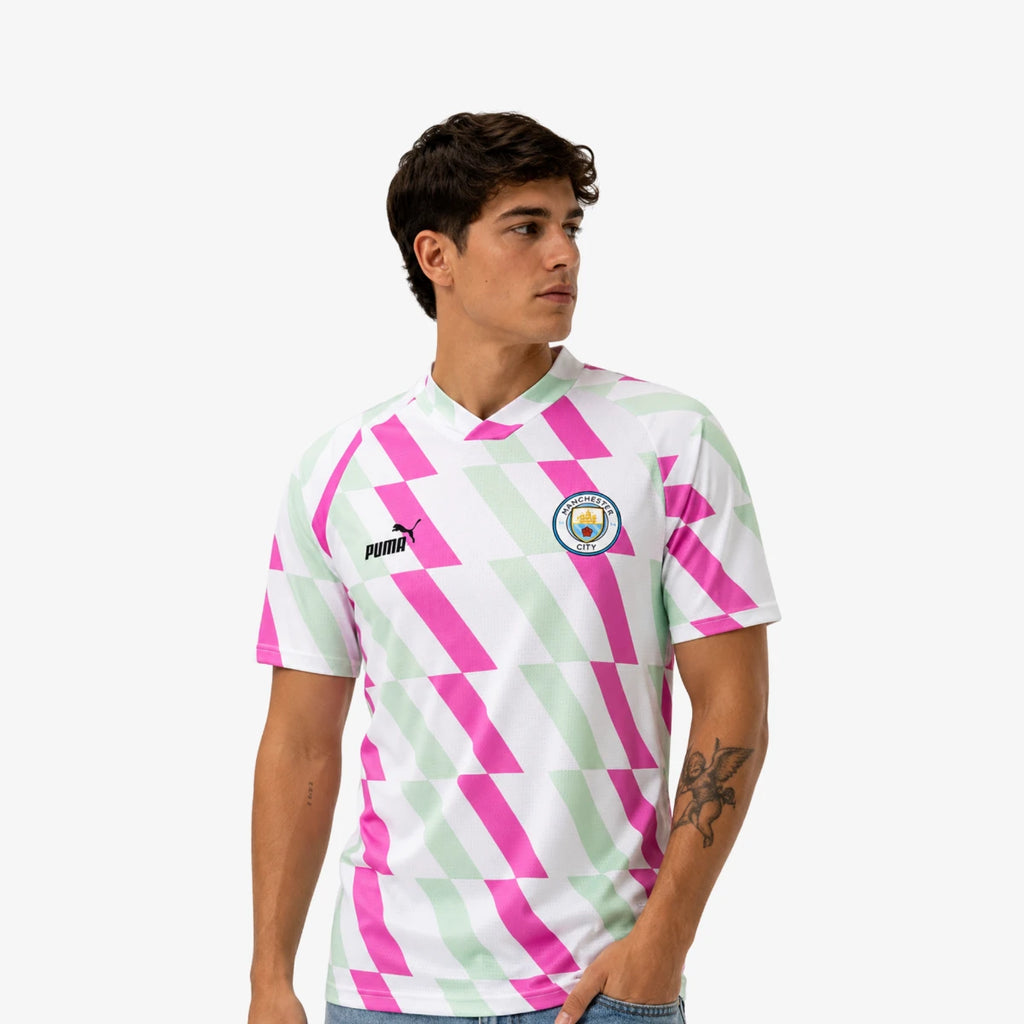 Camiseta_Masculina_Puma_Manchester_City_Pré-Jogo_Branca