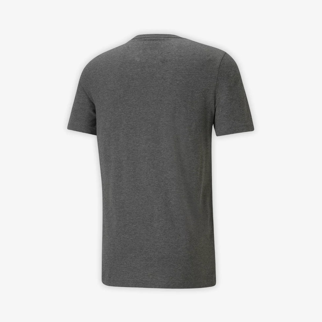 Camiseta_Casual_Puma_Masculina_Essential_Heather_Cinza