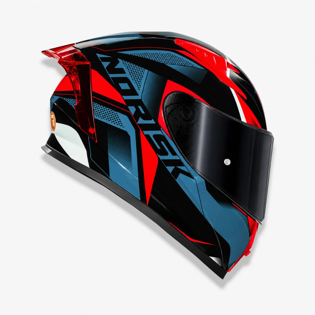 Capacete_Norisk_Fechado_Flow_Pulse_Vermelho