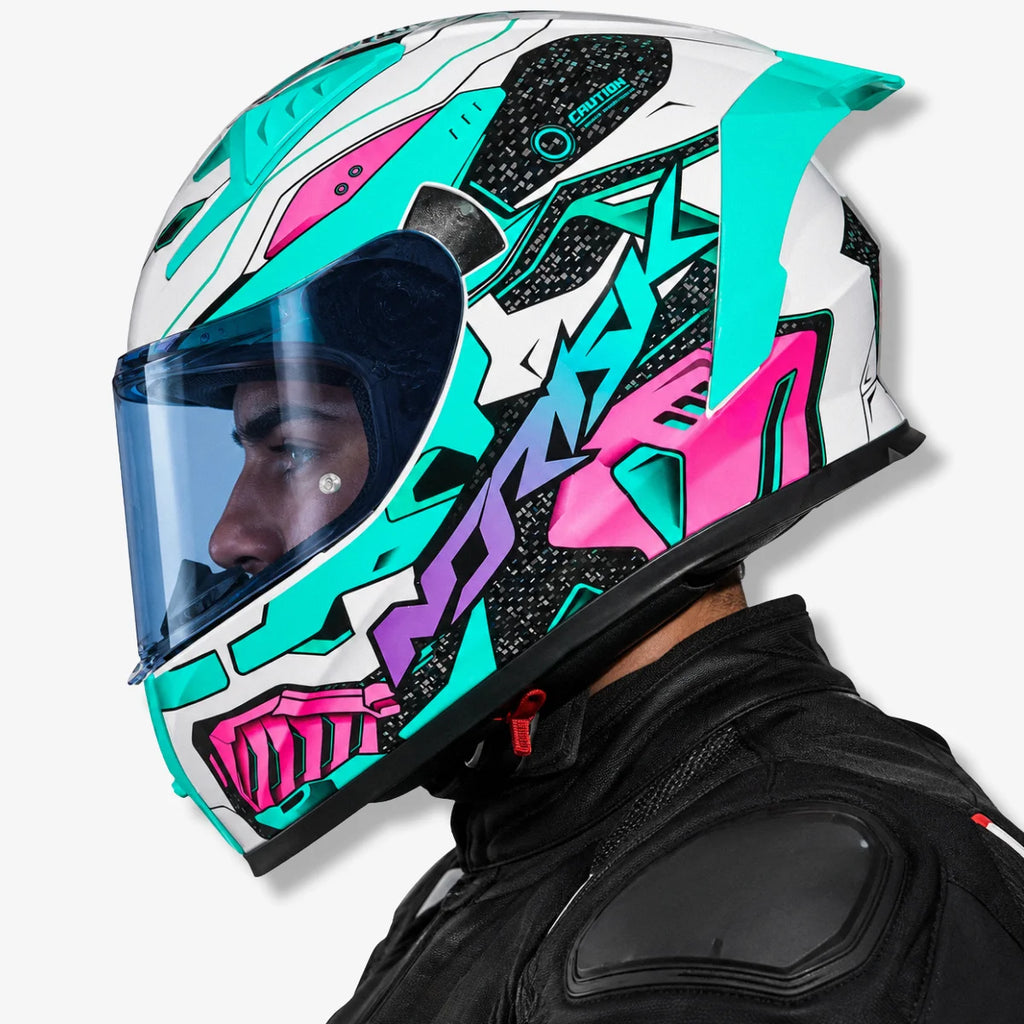 Capacete_Norisk_Fechado_Flow_Robot_Verde