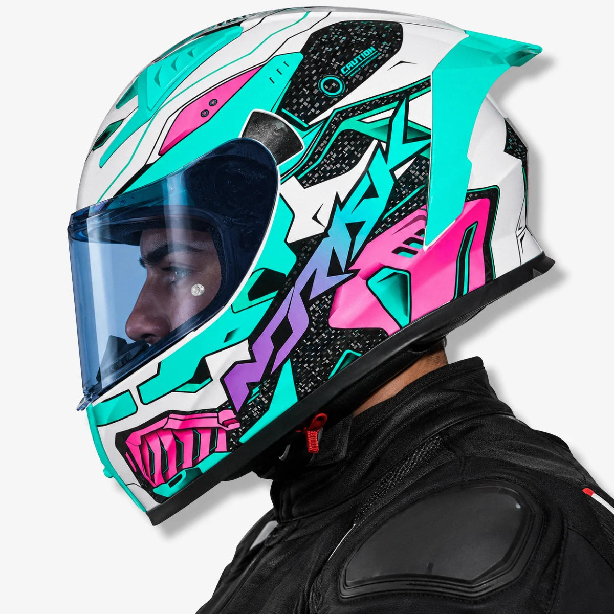 Capacete_Norisk_Fechado_Flow_Robot_Verde