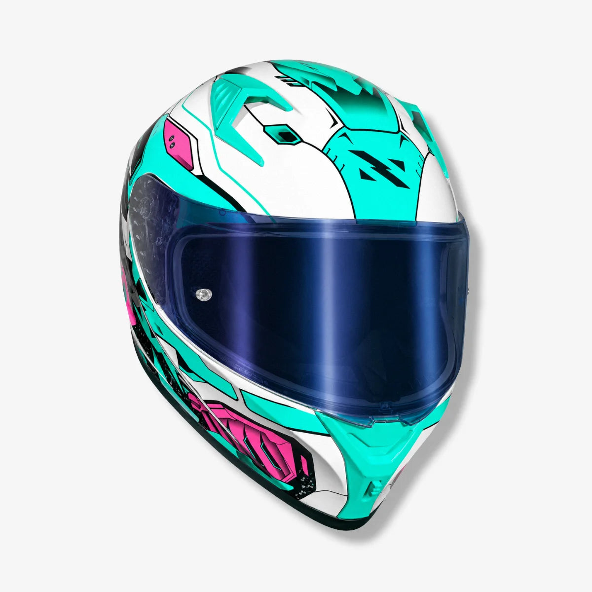 Capacete_Norisk_Fechado_Flow_Robot_Verde