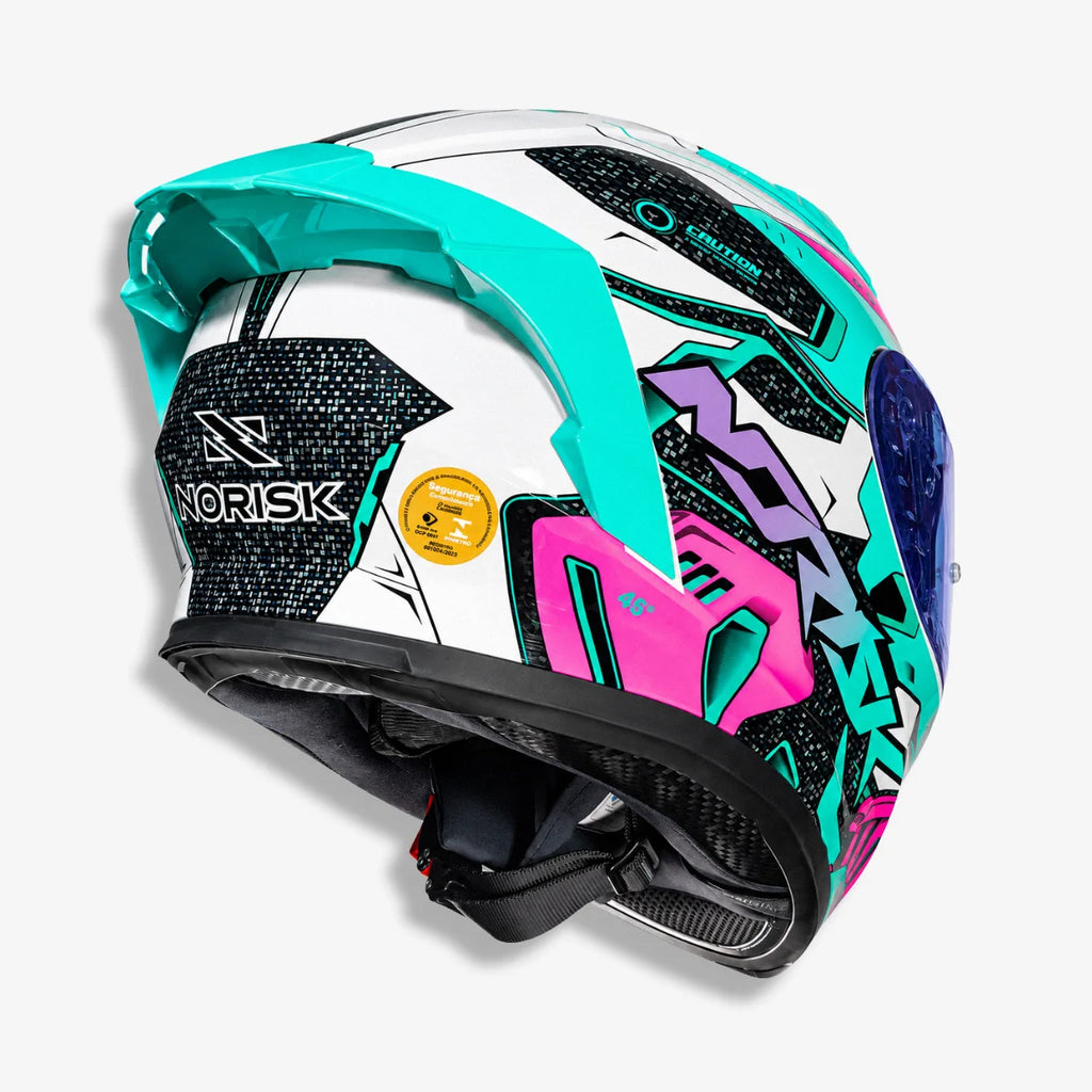 Capacete_Norisk_Fechado_Flow_Robot_Verde