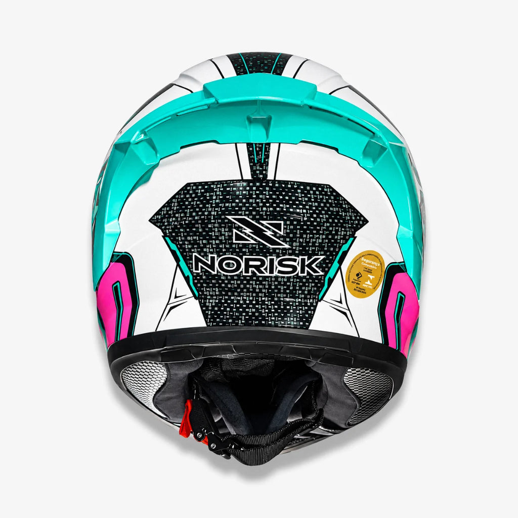 Capacete_Norisk_Fechado_Flow_Robot_Verde