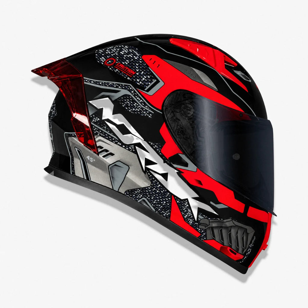 Capacete_Norisk_Fechado_Flow_Robot_Vermelho