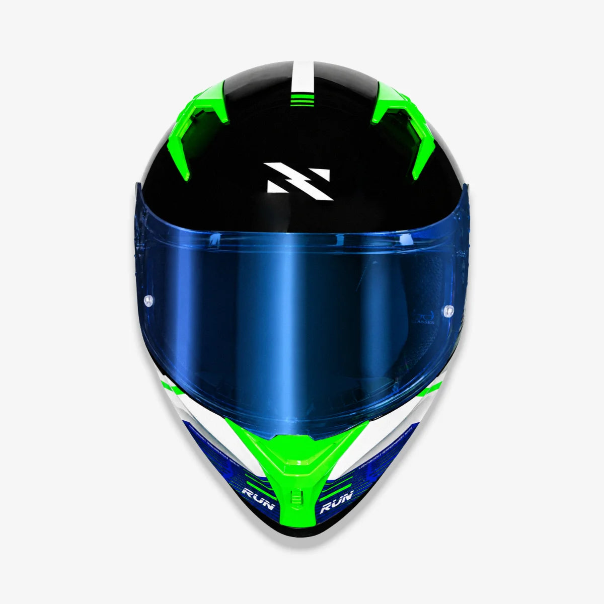 Capacete_Norisk_Fechado_Flow_Run_Verde