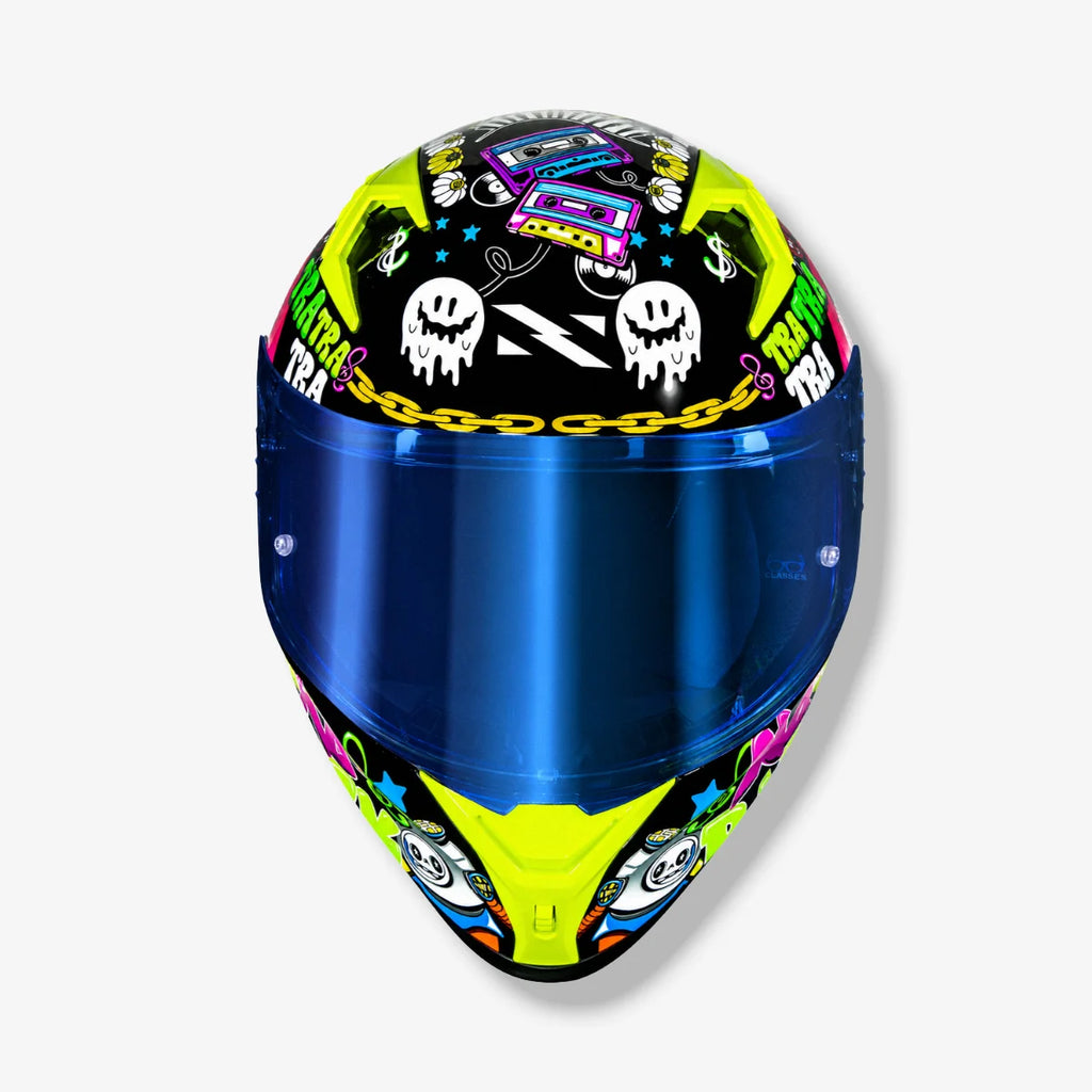 Capacete Norisk Fechado Flow Trap Preto