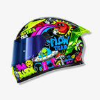 Capacete Norisk Fechado Flow Trap Preto