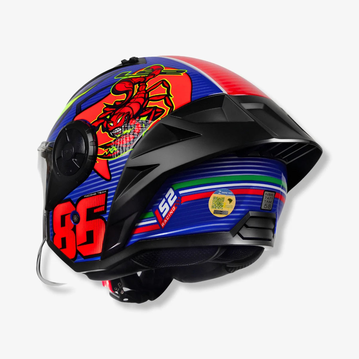 Capacete_Ls2_Aberto_OF616_Airflow_II_S_Sting_Azul