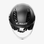 Capacete_Ls2_Aberto_OF616_S_Airflow_II_Monocolor_Fosco_Preto