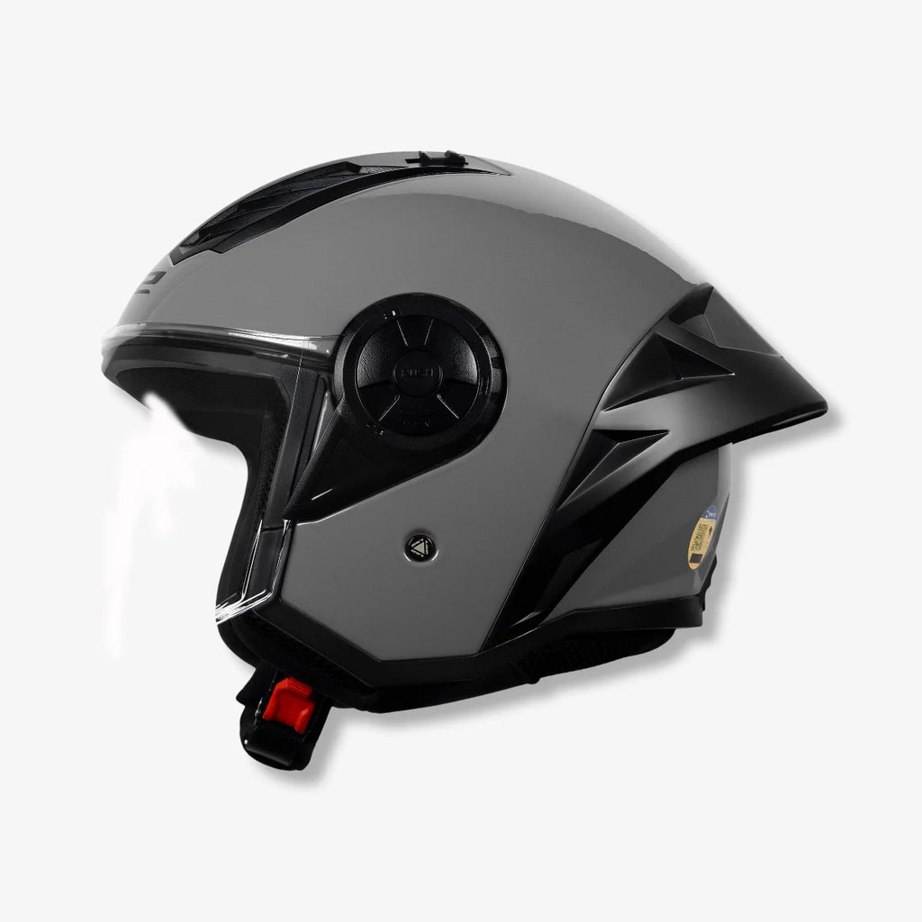 Capacete_Ls2_Aberto_OF616_S_Airflow_II_Monocolor_Cinza