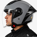 Capacete_Ls2_Aberto_OF616_S_Airflow_II_Monocolor_Cinza