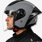 Capacete_Ls2_Aberto_OF616_S_Airflow_II_Monocolor_Cinza