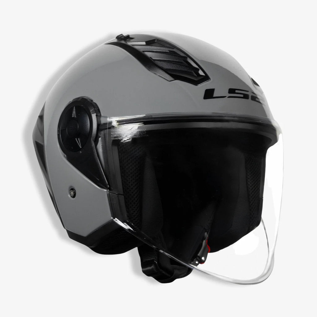 Capacete_Ls2_Aberto_OF616_S_Airflow_II_Monocolor_Cinza