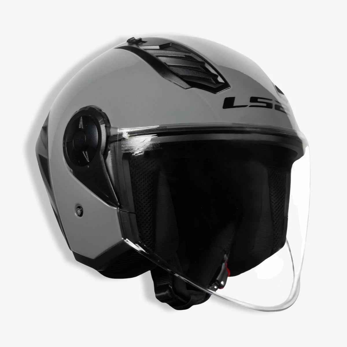 Capacete_Ls2_Aberto_OF616_S_Airflow_II_Monocolor_Cinza