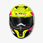 Capacete Ls2 Fechado Stream II FF808 Tiger Aldeguer Rosa