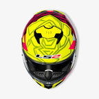 Capacete Ls2 Fechado Stream II FF808 Tiger Aldeguer Rosa