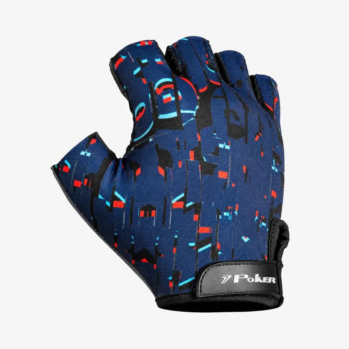 Luva_Bike_Poker_Antishock_Energy_Dedo_Curto_Azul_Marinho