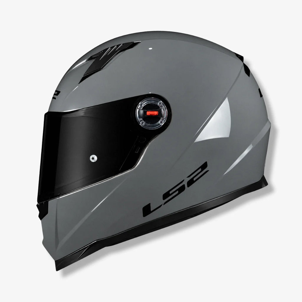 Capacete_Ls2_Fechado_FF358_Classic_Monocolor_Cinza